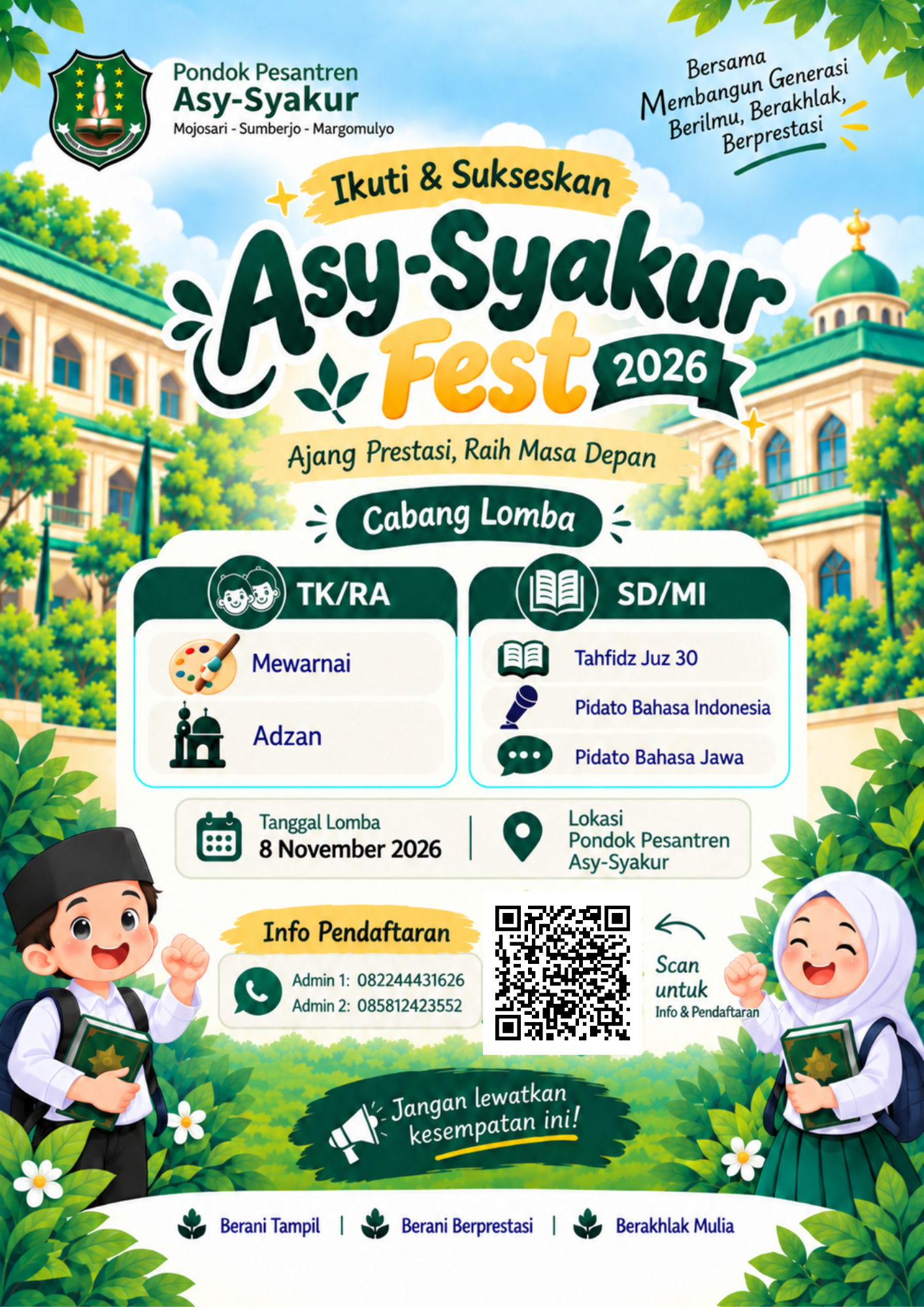 Poster Asy-Syakur Fest 2026